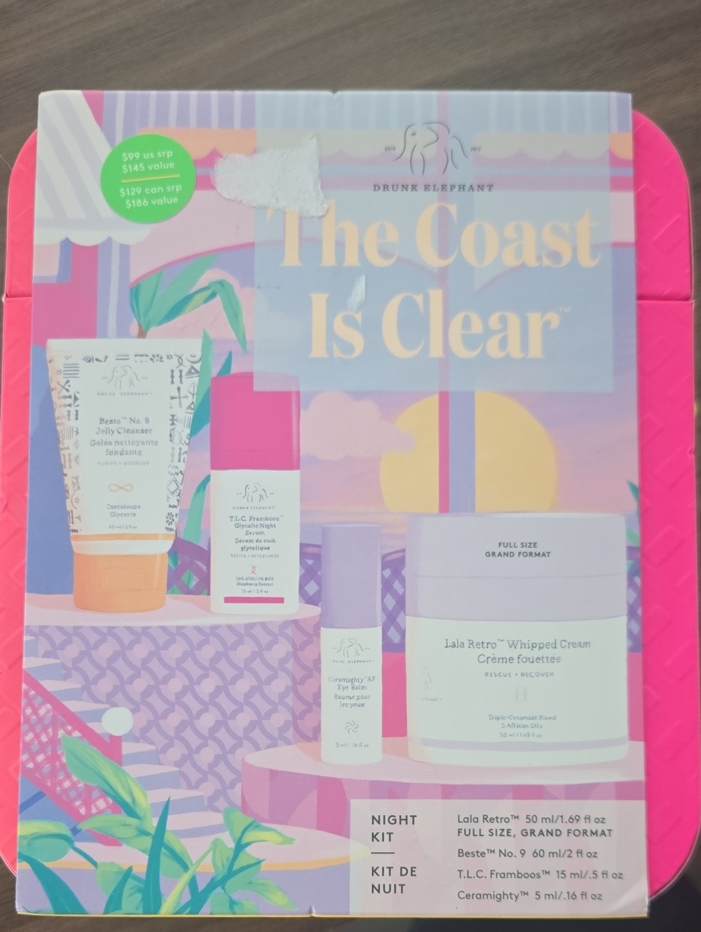 Drunk Elephant The Coast Is Clear™ Night Kit